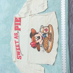 Walt Disney Spirit Jersey Apple Orchard Woman L Sweet As Pie Long Sleeve NWT